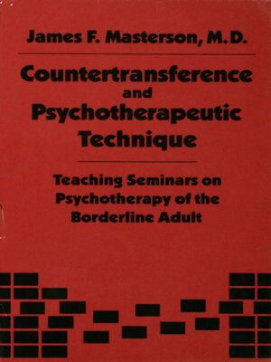 cover image of Countertransference and Psychotherapeutic Technique